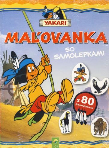 YAKARI - MALOVANKA SO SAMOLEPKAMI