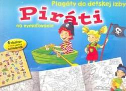 PIRATI - PLAGATY DO DETSKEJ IZBY NA VYMALOVANIE