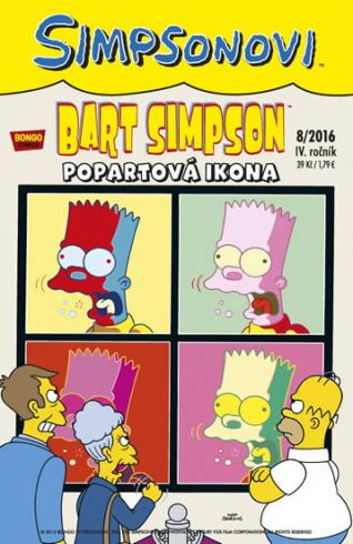 SIMPSONOVI BART SIMPSON - POPARTOVA IKONA