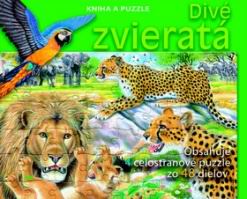 DIVE ZVIERATA KNIHA A PUZZLE
