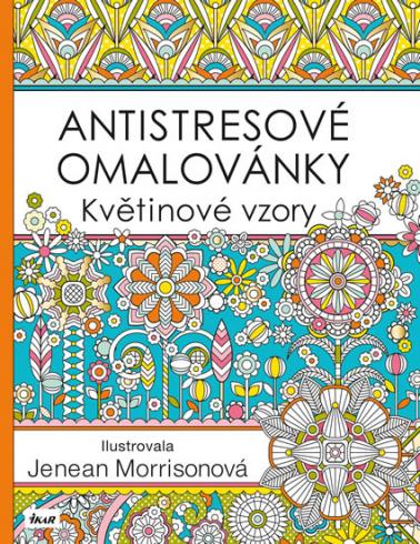 ANTISTRESOVE OMALOVANKY KVETINOVE VZORY