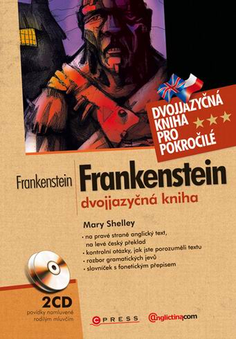 FRANKENSTEIN - DVOJJAZYCNA KNIHA