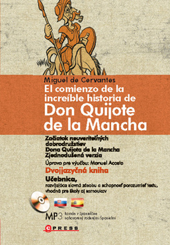 DON QUIJOTE DE LA MANCHA + MP3 - DVOJJAZYCNA KNIHA