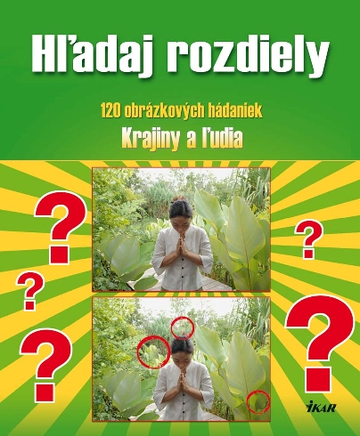 HLADAJ ROZDIELY 120 OBRAZKOVYCH HADANIEK - KRAJINY A LUDIA