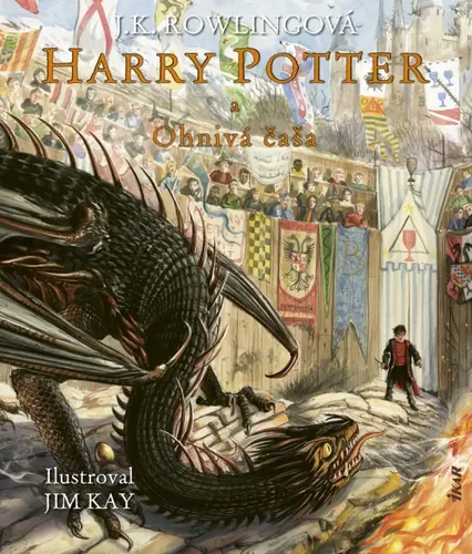 Harry Potter 4 a Ohnivá čaša – Ilustrovaná edícia
