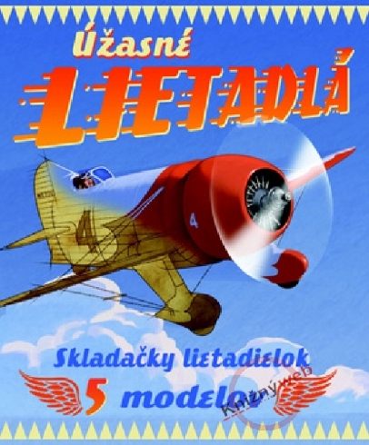 UZASNE LIETADLA - SKLADACKY LIETADIELOK 5 MODELOV