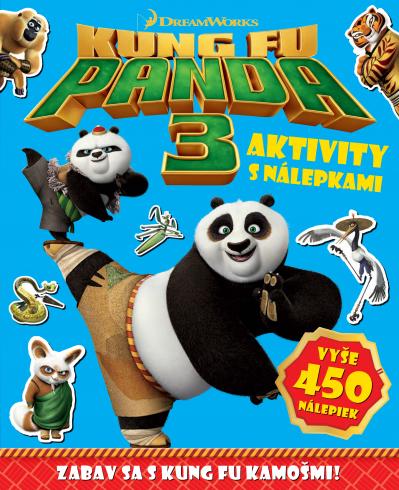 KUNG FU PANDA 3 AKTIVITY S NALEPKAMI