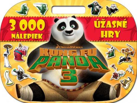 KUNG FU PANDA 3 UZASNE HRY 3000 NALEPIEK