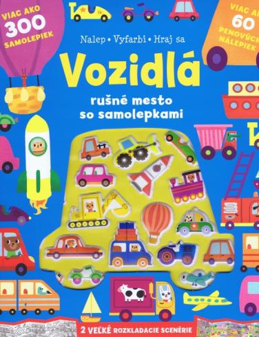VOZIDLA RUSNE MESTO SO SAMOLEPKAMI