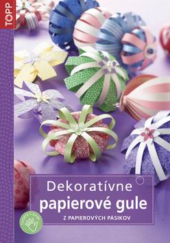 DEKORATIVNE PAPIEROVE GULE TOPP