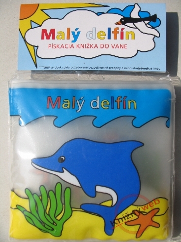 PISKACIA KNIZKA DO VANE - MALY DELFIN