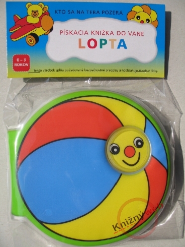 PISKACIA KNIZKA DO VANE - LOPTA