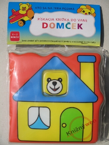 PISKACIA KNIZKA DO VANE - DOMCEK