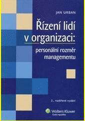 RIZENI LIDI V ORGANIZACI: PERSONALNY ROZMER MANAGEMENTU