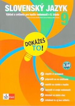 DOKAZES TO! SLOVENSKY JAZYK 9