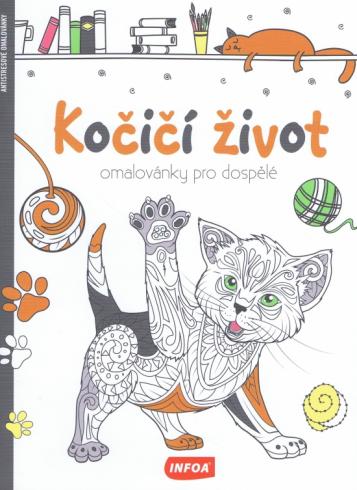 KOCICI ZIVOT OMALOVANKY PRO DOSPELE