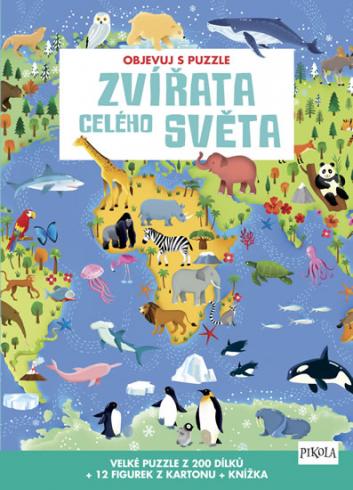 ZVIRATA CELEHO SVETA - OBJEVUJ S PUZZLE