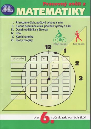 PRACOVNY ZOSIT Z MATEMATIKY PRE 6.ROCNIK ZS