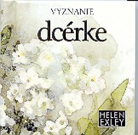 VYZNANIE DCERKE