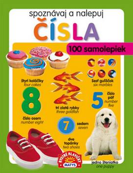 SPOZNAVAJ A NALEPUJ CISLA 100 SAMOLEPIEK