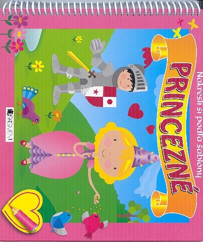 NAKRESLI SI PODLA SABLONY - PRINCEZNE