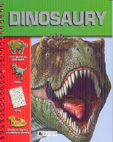 DINOSAURY  SO SAMOLEPKAMI