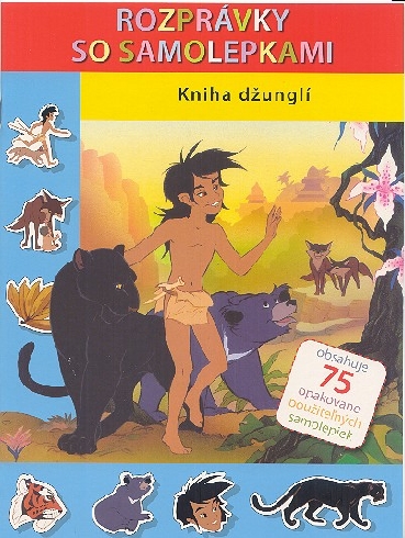 ROZPRAVKY SO SAMOLEPKAMI-KNIHA DZUNGLI