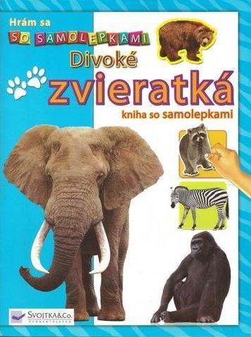 DIVOKE ZVIERATKA KNIHA SO SAMOLEPKAMI