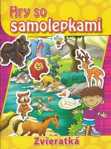 HRY SO SAMOLEPKAMI ZVIERATKA