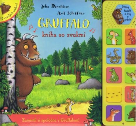 GRUFFALO KNIHA SO ZVUKMI