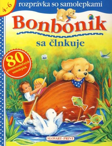 BONBONIK SA CLNKUJE - ROZPRAVKA SO SAMOLEPKAMI