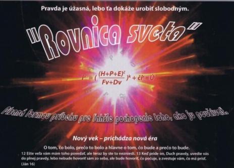 ROVNICA SVETLA